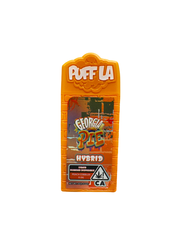 <span style="color: blue;">Puff LA <br /><u>GEORGIA PIE - HYBRID <br />Vape Cart</u></span>