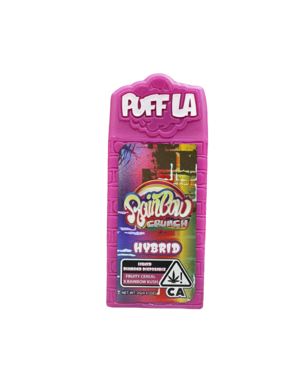 <span style="color: blue;">Puff LA <br /><u> RAINBOW CRUNCH - HYBRID <br />Vape Cart</u></span>